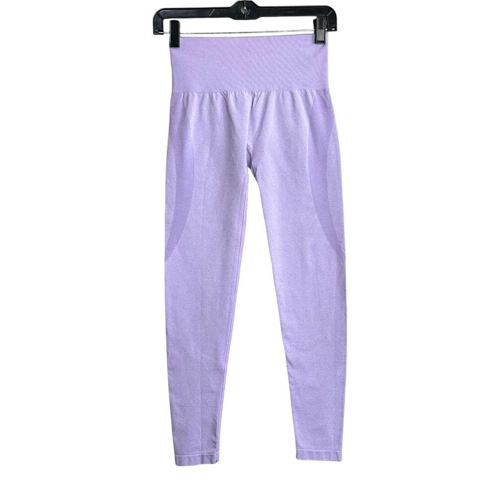 NVTGN lilac contour leggings Size Small High Waisted Seamless Full Length